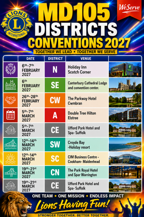 MD 105 District Conventions !